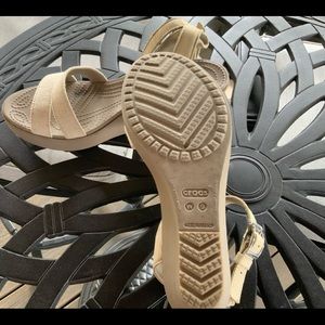 Croc Wedge Sandal Leigha